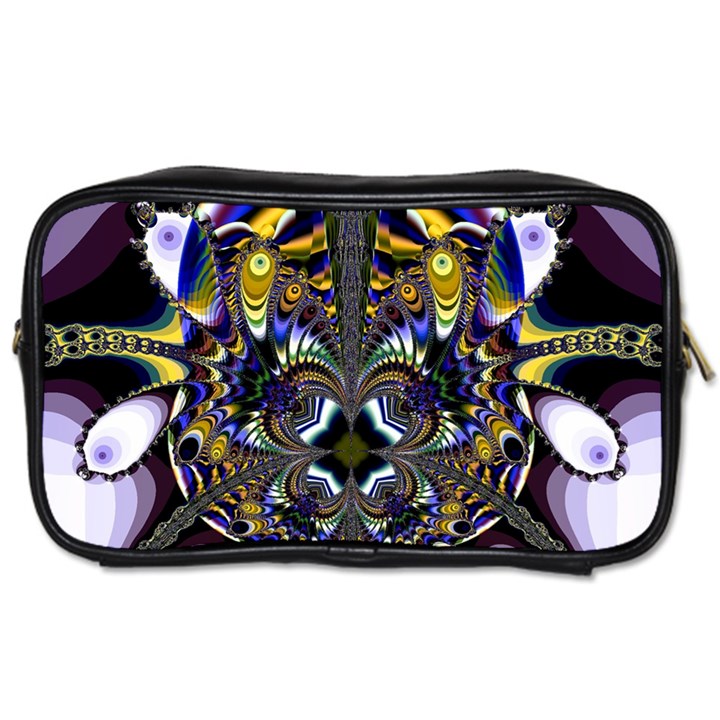 Abstract Art Artwork Fractal Design Toiletries Bag (Two Sides)