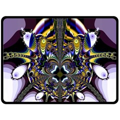 Abstract Art Artwork Fractal Design Fleece Blanket (large) 