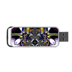 Abstract Art Artwork Fractal Design Portable Usb Flash (two Sides) by Pakrebo