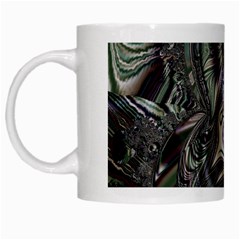 Digital Art Fractal Artwork White Mugs by Pakrebo