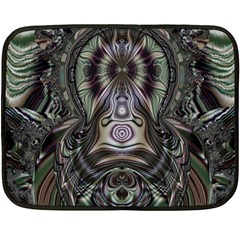 Digital Art Fractal Artwork Fleece Blanket (mini) by Pakrebo