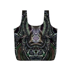 Digital Art Fractal Artwork Full Print Recycle Bag (s)