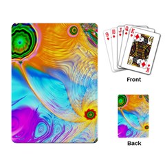 Artwork Digital Art Fractal Colors Playing Cards Single Design (rectangle) by Pakrebo