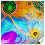 Artwork Digital Art Fractal Colors Canvas 12  x 12  11.4 x11.56  Canvas - 1