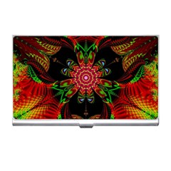 Artwork Art Fractal Flower Design Business Card Holder