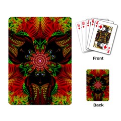 Artwork Art Fractal Flower Design Playing Cards Single Design (Rectangle)