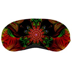 Artwork Art Fractal Flower Design Sleeping Mask by Pakrebo