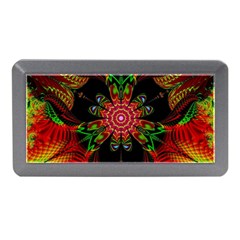 Artwork Art Fractal Flower Design Memory Card Reader (mini) by Pakrebo