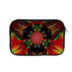 Artwork Art Fractal Flower Design Apple Macbook Pro 13  Zipper Case by Pakrebo