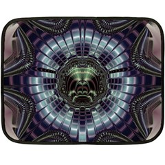 Fractal Abstract Art Artwork Fleece Blanket (mini) by Pakrebo