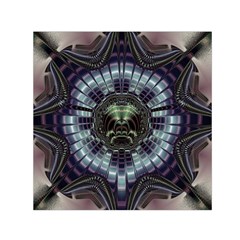 Fractal Abstract Art Artwork Small Satin Scarf (square) by Pakrebo