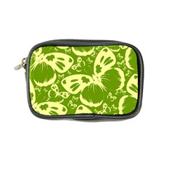 Butterflies Pattern Background Green Decoration Repeating Style Sketch Coin Purse by fashionpod