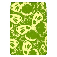 Butterflies Pattern Background Green Decoration Repeating Style Sketch Removable Flap Cover (s)