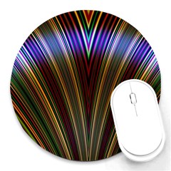 Design Silky Dynamic Elegance Round Mousepads by Pakrebo