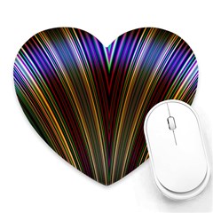 Design Silky Dynamic Elegance Heart Mousepads by Pakrebo