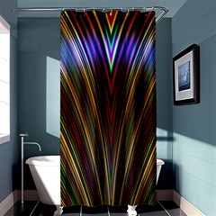 Design Silky Dynamic Elegance Shower Curtain 36  X 72  (stall)  by Pakrebo