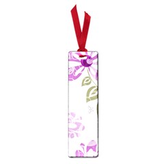 Beautiful Purple Flower Butterflies Pattern Small Book Marks by fashionpod