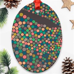 Zappwaits Art Ornament (oval) by zappwaits