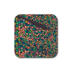 Zappwaits Art Rubber Square Coaster (4 Pack)  by zappwaits