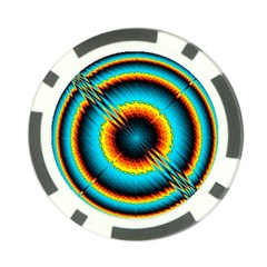 Art Artwork Fractal Digital Art Geometric Poker Chip Card Guard by Pakrebo