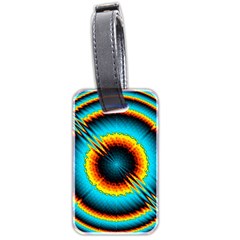 Art Artwork Fractal Digital Art Geometric Luggage Tag (two Sides) by Pakrebo