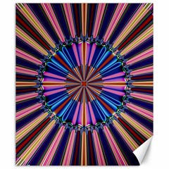 Artwork Fractal Geometrical Design Canvas 20  X 24  by Pakrebo