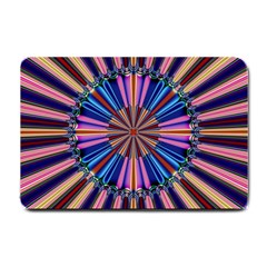 Artwork Fractal Geometrical Design Small Doormat  by Pakrebo