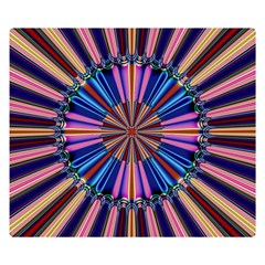 Artwork Fractal Geometrical Design Double Sided Flano Blanket (small)  by Pakrebo