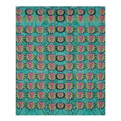 Lotus Bloom In The Sacred Soft Warm Sea Shower Curtain 60  X 72  (medium)  by pepitasart