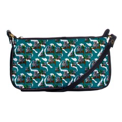 Koala Bears Pattern Shoulder Clutch Bag by bloomingvinedesign