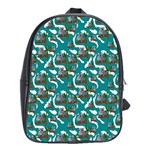 Koala Bears Pattern School Bag (XL) Front