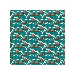 Koala Bears Pattern Small Satin Scarf (square) by bloomingvinedesign