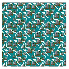 Koala Bears Pattern Large Satin Scarf (square) by bloomingvinedesign