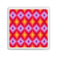 Texture Surface Orange Pink Memory Card Reader (square) by Mariart