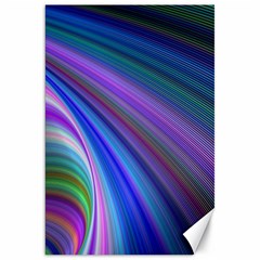 Background Abstract Curves Canvas 20  X 30  by Bajindul