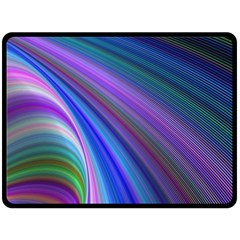 Background Abstract Curves Fleece Blanket (large)  by Bajindul