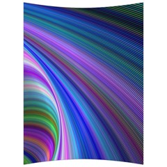 Background Abstract Curves Back Support Cushion by Bajindul