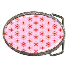 Texture Star Backgrounds Pink Belt Buckles