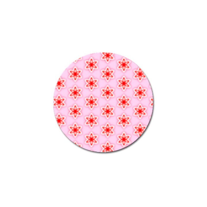 Texture Star Backgrounds Pink Golf Ball Marker (10 pack)