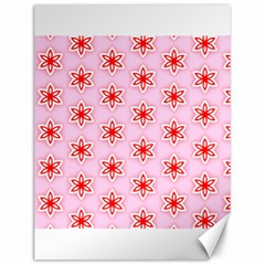 Texture Star Backgrounds Pink Canvas 12  X 16 