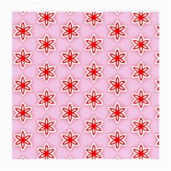 Texture Star Backgrounds Pink Medium Glasses Cloth (2 Sides)