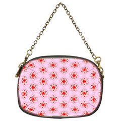 Texture Star Backgrounds Pink Chain Purse (one Side) by HermanTelo