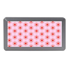 Texture Star Backgrounds Pink Memory Card Reader (mini) by HermanTelo