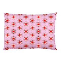 Texture Star Backgrounds Pink Pillow Case (two Sides)