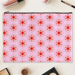 Texture Star Backgrounds Pink Cosmetic Bag (xxxl)