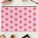 Texture Star Backgrounds Pink Cosmetic Bag (XXXL) Front