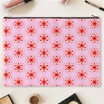 Texture Star Backgrounds Pink Cosmetic Bag (XXXL) Back