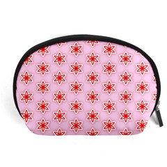 Texture Star Backgrounds Pink Accessory Pouch (large)