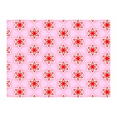 Texture Star Backgrounds Pink Double Sided Flano Blanket (mini) 