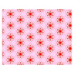 Texture Star Backgrounds Pink Double Sided Flano Blanket (medium) 